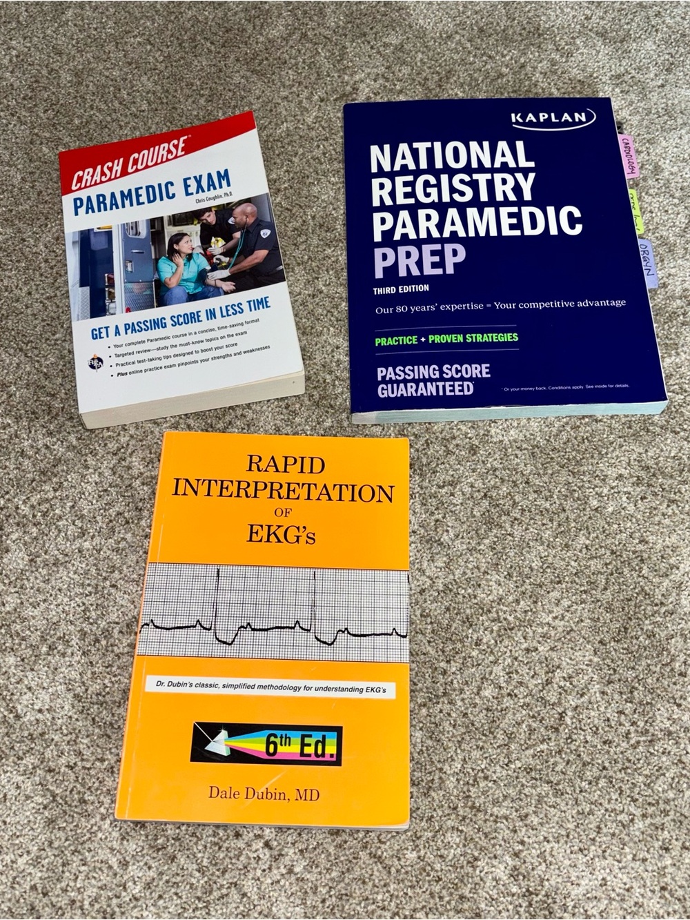 Paramedic study books